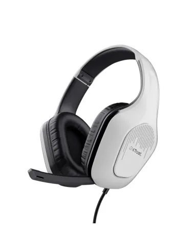 Trust GXT 415PS ZIROX Auriculares Alámbrico Diadema Juego Negro, Blanco