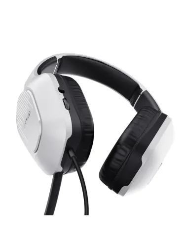 Trust GXT 415PS ZIROX Auriculares Alámbrico Diadema Juego Negro, Blanco