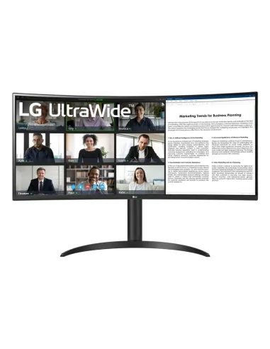 LG 34WR55QK-B pantalla para PC 86,4 cm (34") 3440 x 1440 Pixeles Wide Quad HD Negro