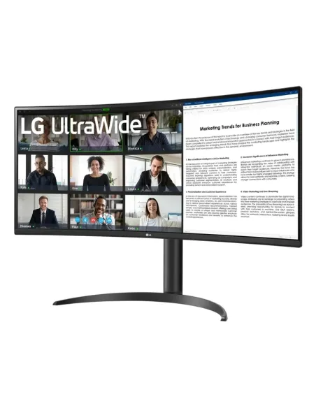 LG 34WR55QK-B pantalla para PC 86,4 cm (34") 3440 x 1440 Pixeles Wide Quad HD Negro
