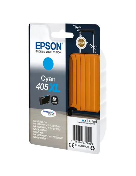 Cartucho epson 405xl durabrite ultra cyan