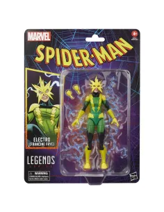 Figura hasbro marvel legends series spider - man electro (francine frye)