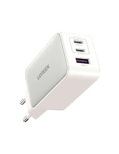 CARGADOR UGREEN USB-A+2*USB-C 65W  GAN FAST