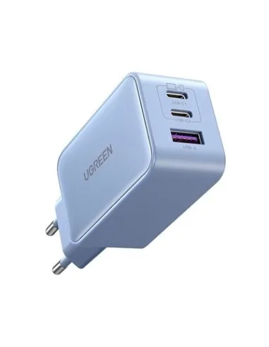 CARGADOR UGREEN USB-A+2*USB-C 65W  GAN FAST