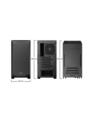 be quiet! BGW34 carcasa de ordenador Midi Tower Negro