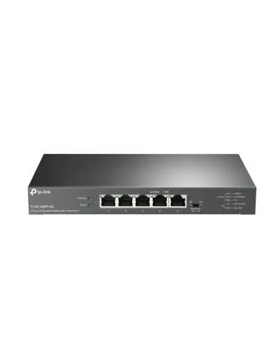 TP-Link TL-SG105PP-M2 switch No administrado Gigabit Ethernet (10 100 1000) Energía sobre Ethernet (PoE) Negro