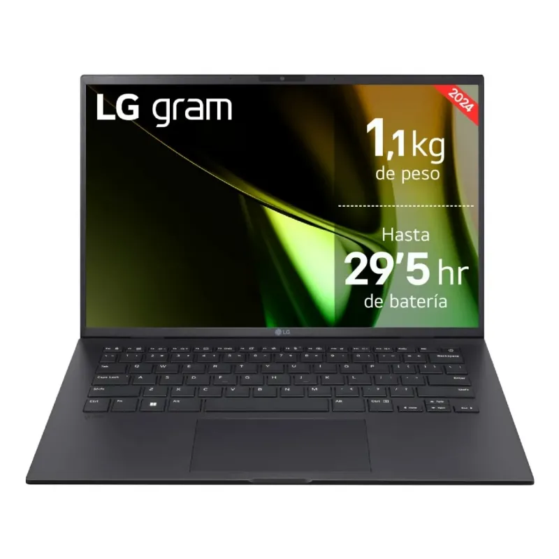 LG Gram 14Z90S Intel Core Ultra 7 155H Portátil 35,6 cm (14") Full HD 32 GB LPDDR5-SDRAM 1 TB SSD Wi-Fi 6E (802.11ax) Windows