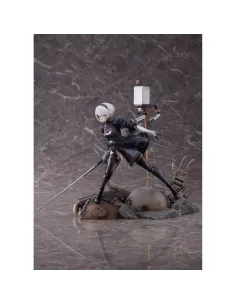 Figura aniplex 2b deluxe edition statue 20 cm nier automata ver.1.1a 1 - 7 scale