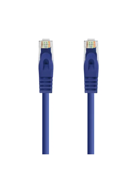 Nanocable Cable de red latiguillo RJ45 LSZH Cat.6A UTP AWG24, Azul, 2.0m
