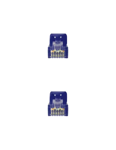 Nanocable Cable de red latiguillo RJ45 LSZH Cat.6A UTP AWG24, Azul, 2.0m