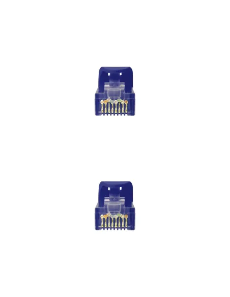 Nanocable Cable de red latiguillo RJ45 LSZH Cat.6A UTP AWG24, Azul, 2.0m