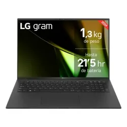 LG Gram 17Z90S-G.AD78B ordenador portatil Intel Core Ultra 7 155H Portátil 43,2 cm (17") WQXGA 16 GB DDR5-SDRAM 1 TB SSD Wi-Fi