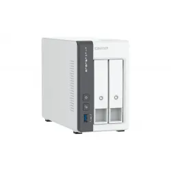 QNAP TS-216G servidor de almacenamiento NAS Torre Ethernet Blanco Cortex-A55
