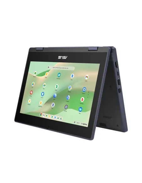 ASUS Chromebook CR11 Flip CR1104FGA-NS0039 - Ordenador Portátil 11.6" HD (Intel N N100, 4GB RAM, 32GB eMMC, UHD Graphics,
