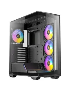 Caja ordenador gaming antec fishtank c3 argb atx vidrio negro