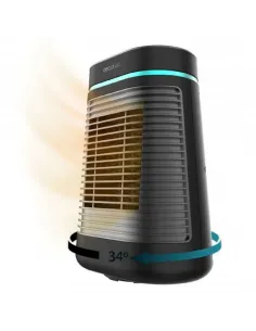 Calefactor ceramico sobremesa cecotec readywarm 1550 max 1500w regulable 3 modos color negro