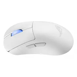 ASUS ROG Keris II Ace Wireless AimPoint White ratón Juego mano derecha RF Wireless + Bluetooth + USB Type-A Óptico 42000 DPI