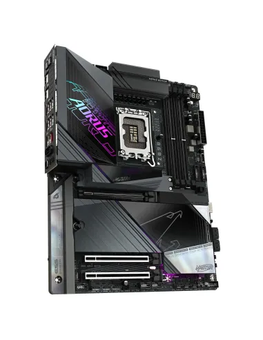 GIGABYTE Placa base Z890 AORUS MASTER - Compatible con CPUs Intel Core Ultra (Serie 2), VRM de 18+1+2 fases, hasta 9500MHz DDR5