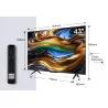 TCL P75 Series 43P755 Televisor 109,2 cm (43") 4K Ultra HD Smart TV Wifi Titanio 350 cd   m²