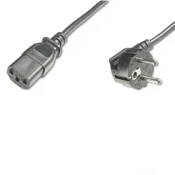 Ewent EC1900 cable de transmisión Negro 1,8 m C13 acoplador