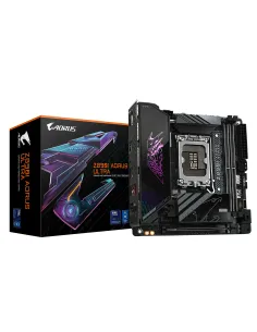 GIGABYTE Placa base Z890I AORUS ULTRA - Compatible con CPUs Intel Core Ultra (Serie 2), VRM de 8+1+2 fases, hasta 8800MHz DDR5