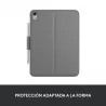 Logitech Slim Folio QWERTY Español Bluetooth Gris