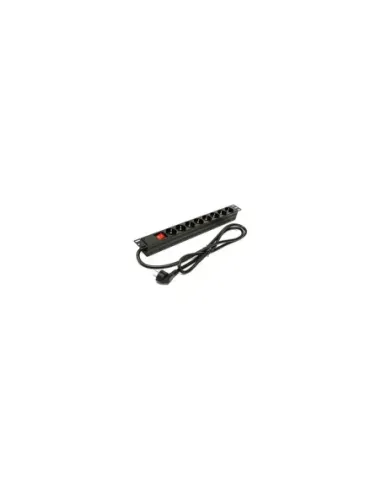 REGLETA 8 TOMAS 1.5M PHASAK NEGRO 8 TOMAS/16A/19 /ESTRUCTUR