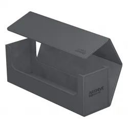 Caja de almacenamiento cartas ultimate guard arkhive 400+ xenoskin monocolor gris
