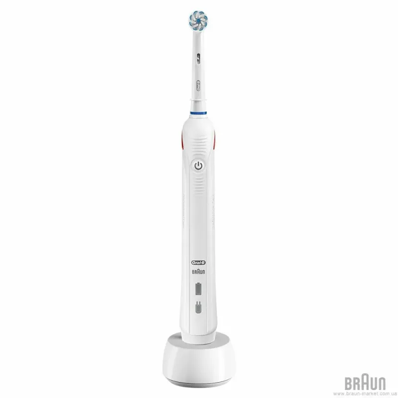 Braun D501.513.2 cepillo eléctrico para dientes Adulto Cepillo dental giratorio Blanco