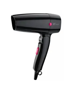 Secador de pelo de viaje thulos th - hd1200 negro - rosa 1200w