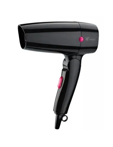 Secador de pelo de viaje thulos th - hd1200 negro - rosa 1200w