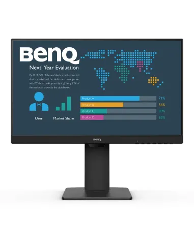 BenQ BL2486TC pantalla para PC 60,5 cm (23.8") 1920 x 1080 Pixeles Full HD Negro