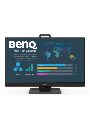 BenQ BL2486TC pantalla para PC 60,5 cm (23.8") 1920 x 1080 Pixeles Full HD Negro