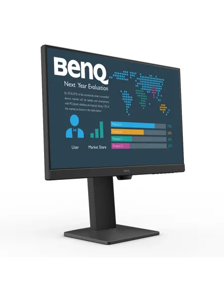 BenQ BL2486TC pantalla para PC 60,5 cm (23.8") 1920 x 1080 Pixeles Full HD Negro