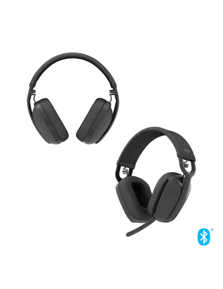 Logitech Zone Vibe 100 Auriculares Inalámbrico Diadema Llamadas Música Bluetooth Grafito