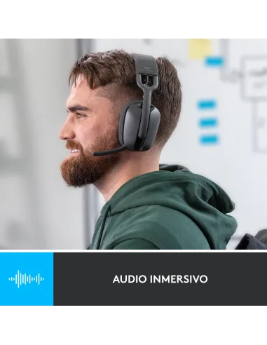 Logitech Zone Vibe 100 Auriculares Inalámbrico Diadema Llamadas Música Bluetooth Grafito