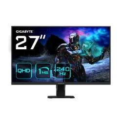 GIGABYTE Monitor de juego GS27Q X 27" QHD - 2560 x 1440 (QHD), 2440Hz, 1ms, 250 cd m², FreeSync Premium Pro, compatible con