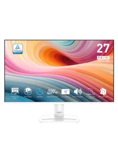Monitor msi 27pulgadas mp275w e2 ips 120hz vga hdmi mm blanco