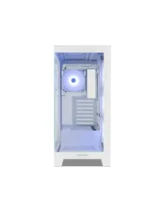 Caja nox hummer glock semitorre atx frameless blanco