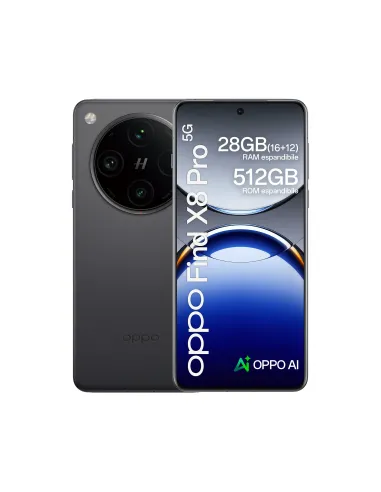 OPPO Find X8 Pro 17,2 cm (6.78") SIM doble Android 15 5G USB Tipo C 16 GB 512 GB 5910 mAh Negro