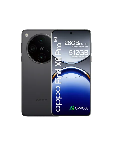 OPPO Find X8 Pro 17,2 cm (6.78") SIM doble Android 15 5G USB Tipo C 16 GB 512 GB 5910 mAh Negro