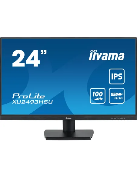 iiyama ProLite XU2493HSU-B7 pantalla para PC 60,5 cm (23.8") 1920 x 1080 Pixeles Full HD LED Negro