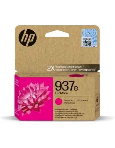 HP Cartucho de Tinta Original EvoMore 937e magenta