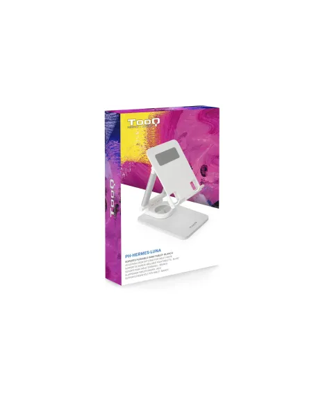 TooQ Soporte de Sobremesa Ajustable para Móvil o Tablet de hasta 12,9”