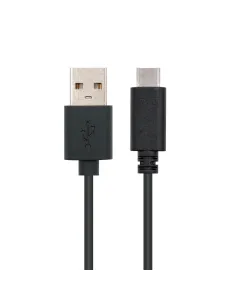 Nanocable USB 2.0, 0.5m cable USB 0,5 m USB C USB A Negro 2