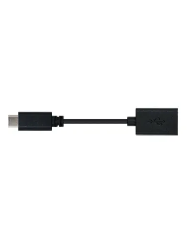 Nanocable USB 2.0, 0.15m cable USB 0,15 m USB C USB A Negro