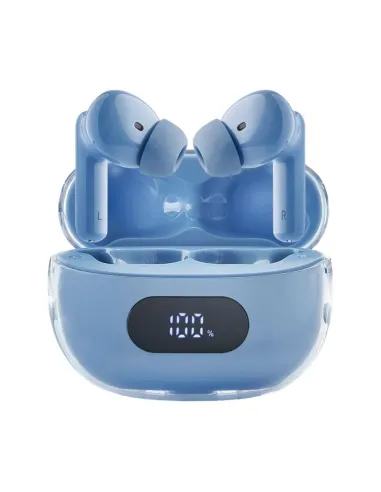 Auriculares bluetooth intenso buds plus tws anc+enc azul