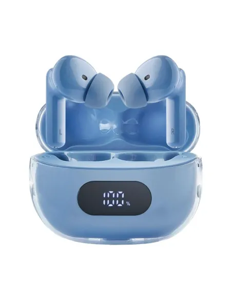 Auriculares bluetooth intenso buds plus tws anc+enc azul