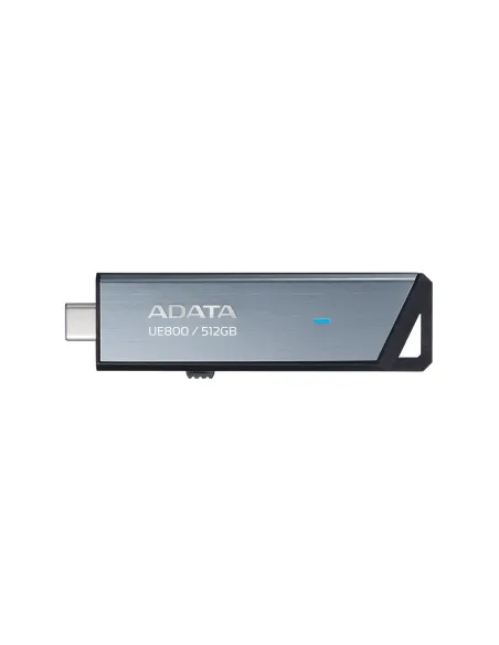 ADATA UE800 unidad flash USB 512 GB USB Tipo C 3.2 Gen 2 (3.1 Gen 2) Plata