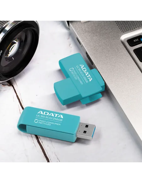 ADATA UC310 ECO unidad flash USB 256 GB USB tipo A 3.2 Gen 1 (3.1 Gen 1) Verde